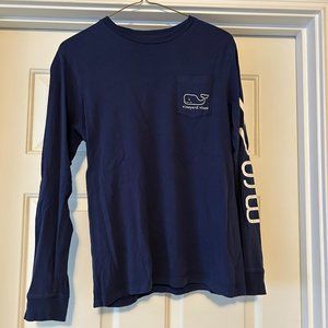Boys Vineyard Vine Long-Sleeve USA-Themed Shirt